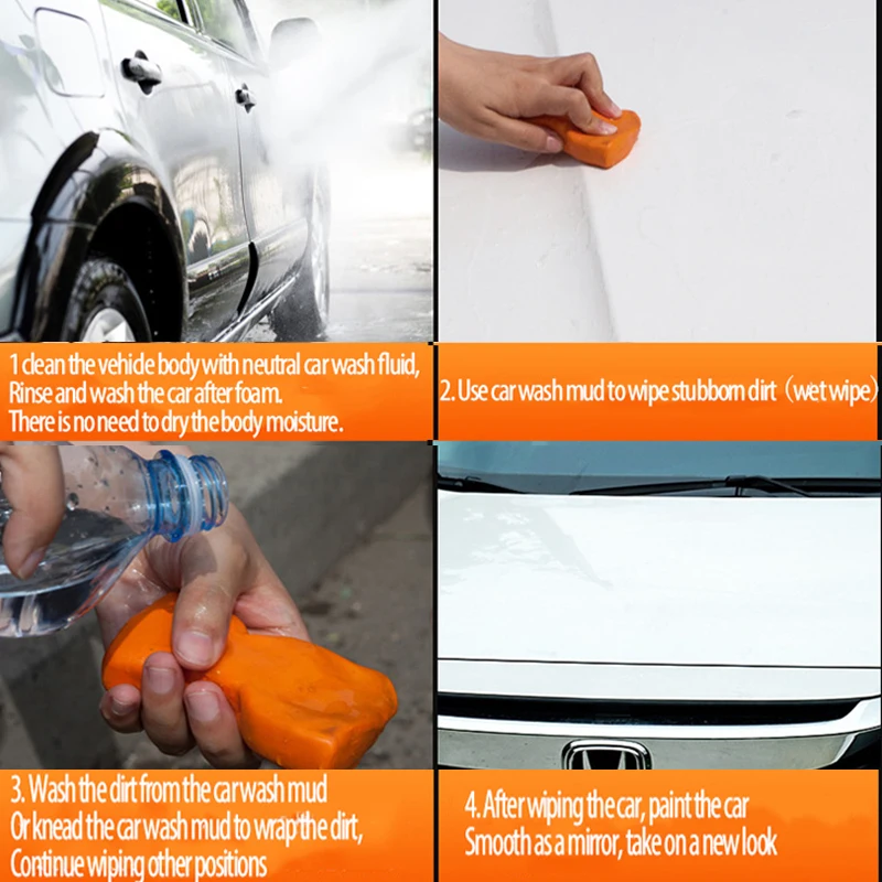 Car Cleaning Clay Bar Universal Auto Care Car Truck Clean Clay Bar Auto Detailing Cleaner For BMW BENZ AUDI SEAT LADA VW ETC