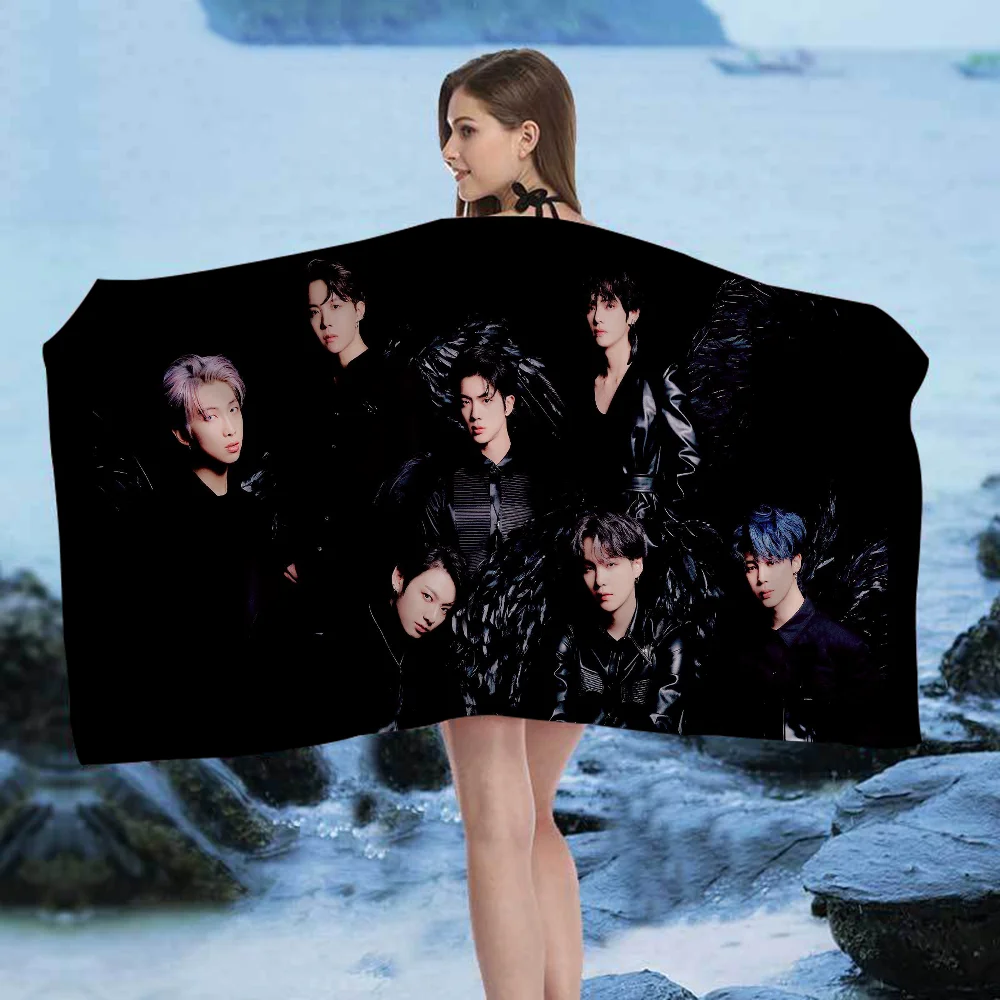 Dynamite Kpop Boys Big Microfiber Beach Towels Quick Dry Towel Sand Beach Towels Pool Towel For Travel Swim Pool Yoga