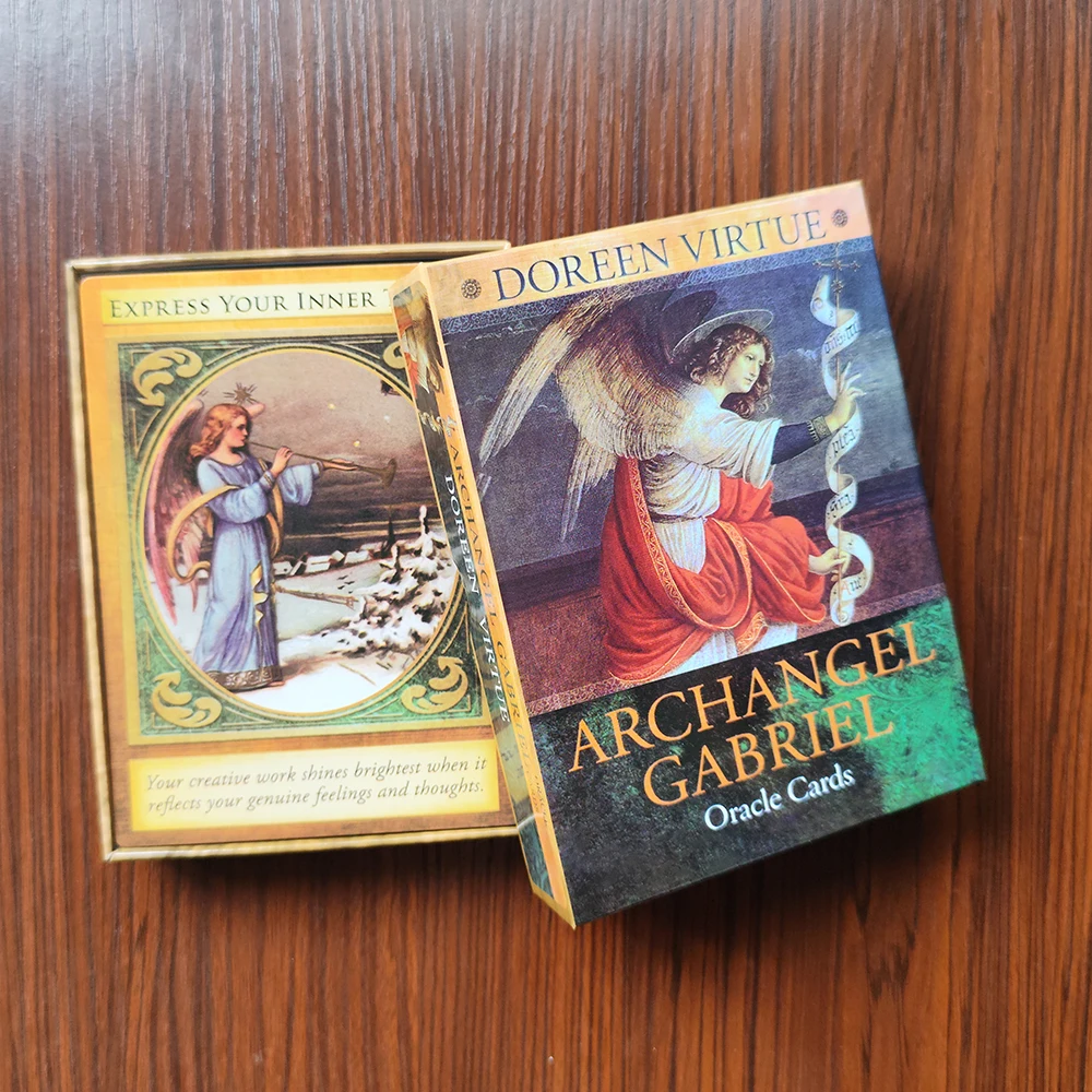 Archangel Gabriel Oracle Cards– 44-Card Deck with Powerful