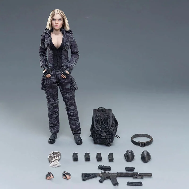 

Масштаб 1/12, модель VCF-3005 Black MC, камуфляжная вилла, 6-дюймовая Женская экшн-фигурка, куклы, коллекция игрушек, Подарочная серия «пальмовое сокровище»