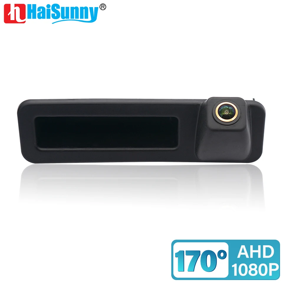 

Камера заднего вида HaiSunny HD 1080P для BMW X1 F48 49 X2 FX39 X3 G08 X4 X5 X6 1 3 5 серии F52 F34 G28 G30 2018- 2020, AHD заднего вида