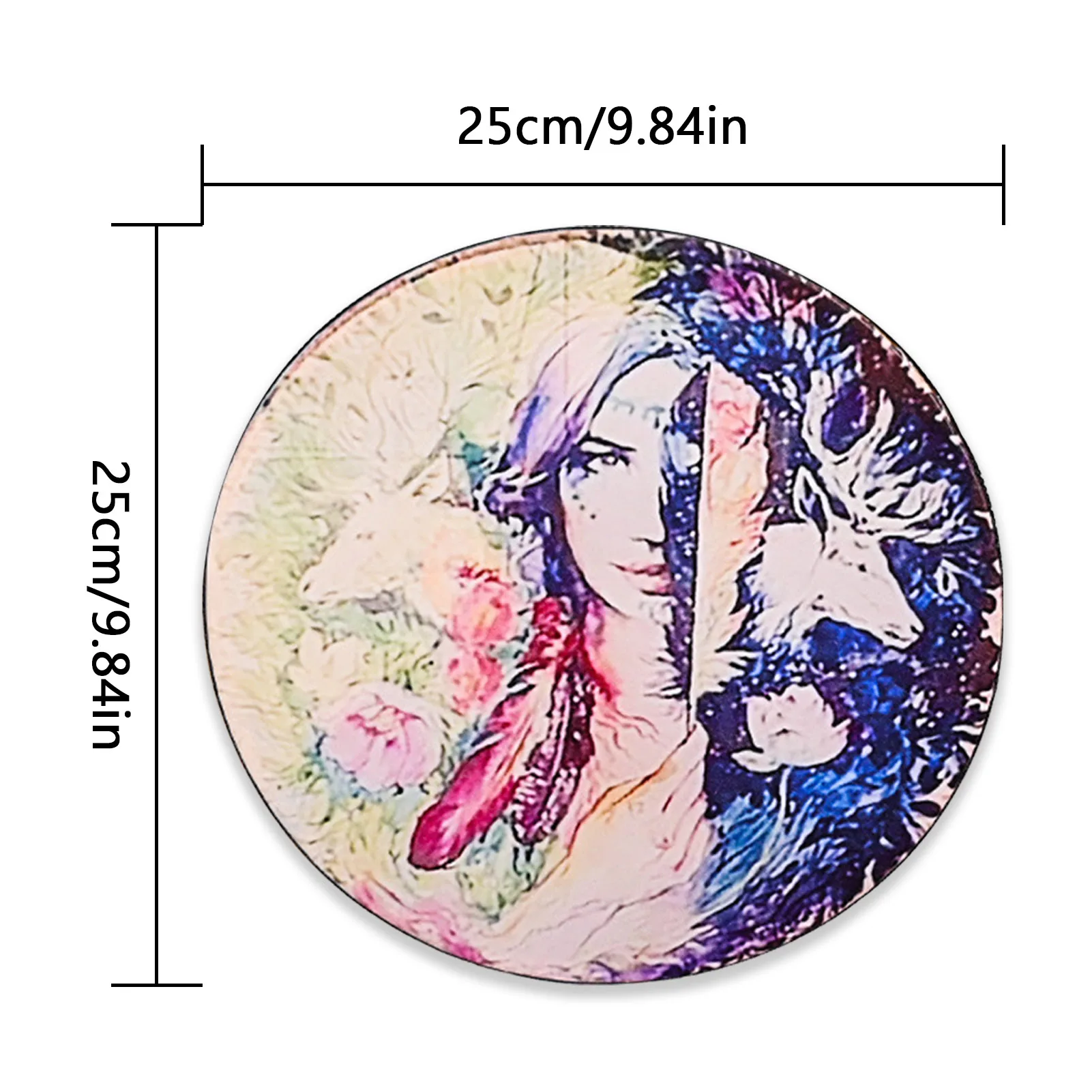 Handmade Shaman Drum Innovative Shamanic Drum With Beater Siberian Music Spiritual Bass For Spiritual Music Sound Of
