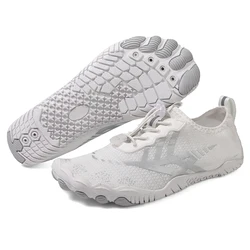 Unisex Quick - Dry Barefoot Water Shoes - 45 (White)