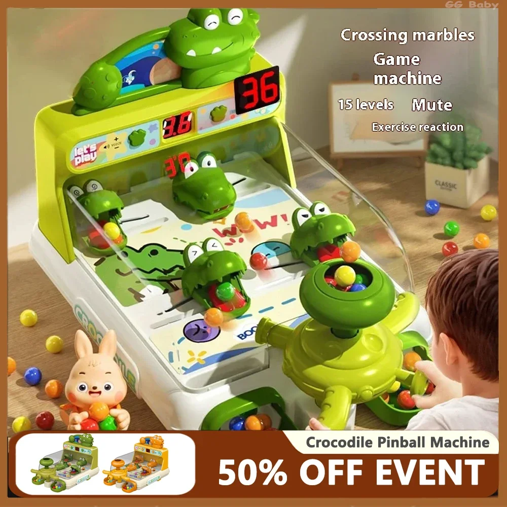 Pinball De Madera Con Canicas Y Patas Inclinadas – Juego De Habilidad Educativo Para Niños Y Adultos, Desarrolla Coordinación Y Lógica