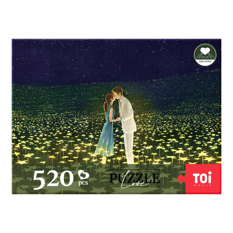 

Пазлы Kiss of the Stars 520 шт., пазлы для домашнего декора, подарки на день рождения, головоломки сложные