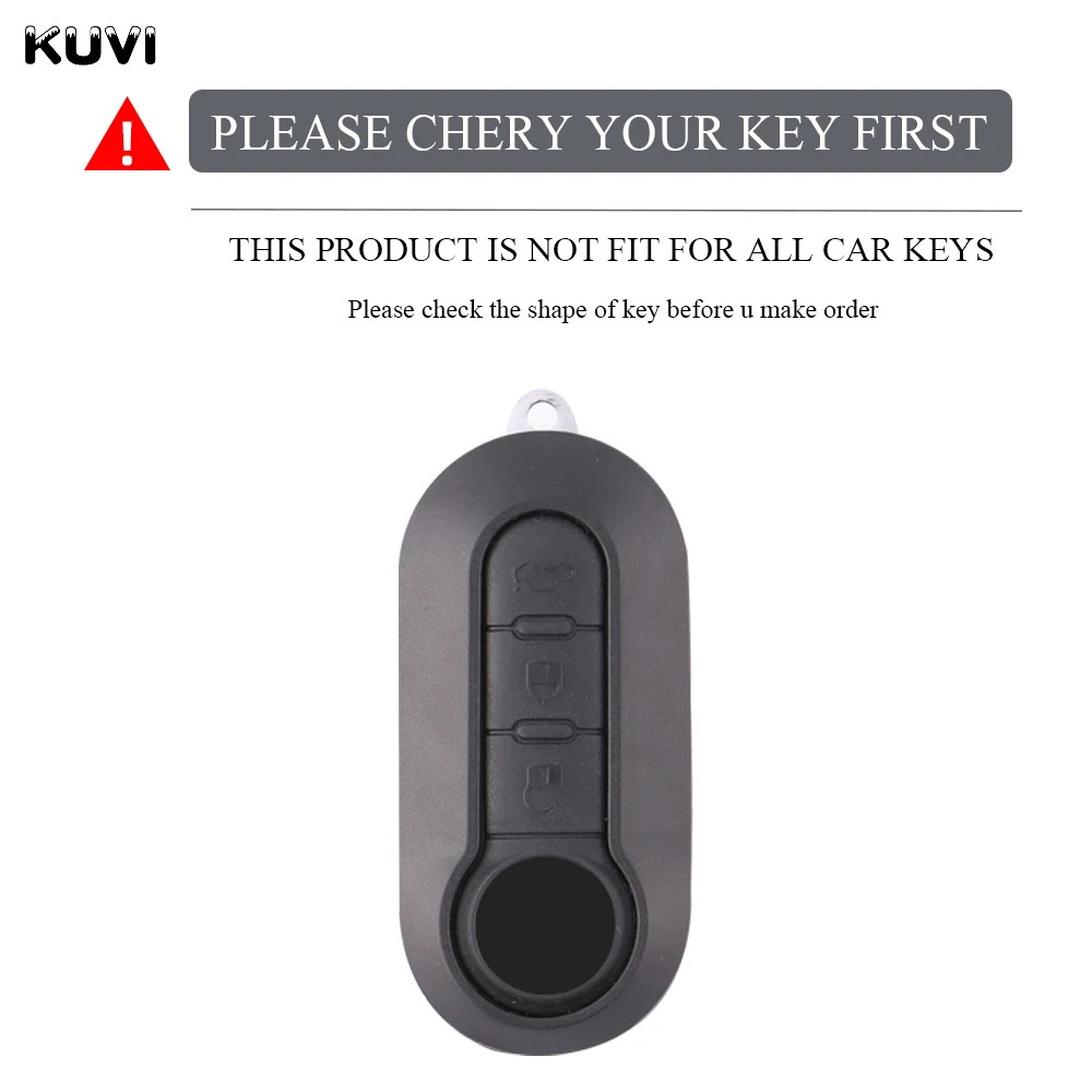 Premium TPU Flip Key Case Cover