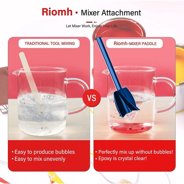 Miscelatore Per Resina Epossidica - 3 Pezzi, Riutilizzabile, Per Artigianato Fai Da Te
