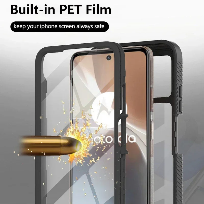 Transparent PET Film Protective Phone Case Cover