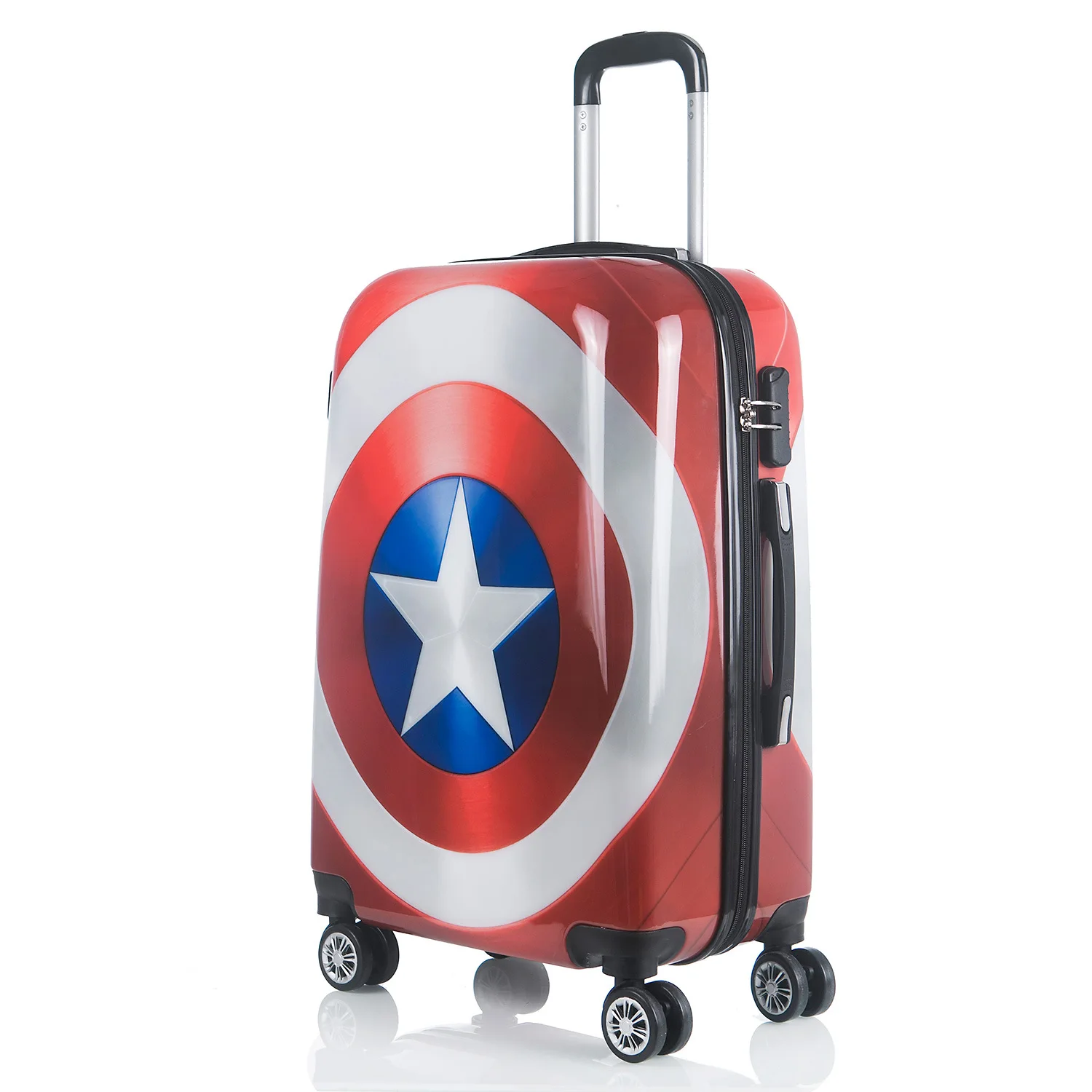 

Super Hero Rolling Luggage Spinner Suitcase On Wheels Students Password Travel Bag Cabin Trolley Suitcases