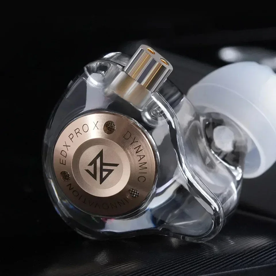 KZ EDX PRO X Wired Earbuds Dynamic Drive Earphone HIFI Bass Sport Noise Cancelling Headset With MIC KZ ZSN Music EDC Headphone 2