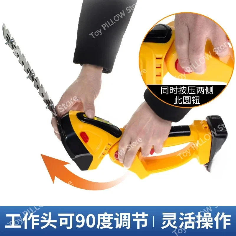 Afforestation pruning electric fence trimmer Wireless rechargeable garden trimmer Lithium battery one-hand hedge 2