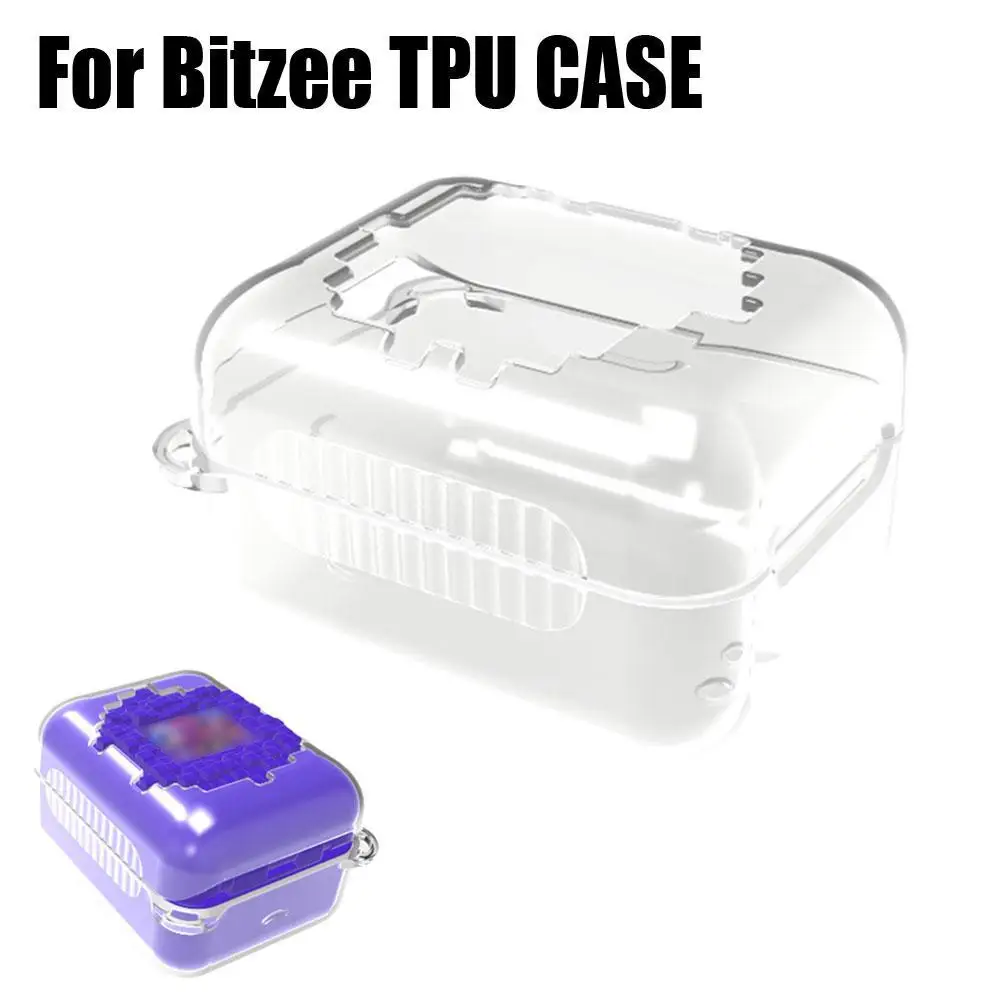 Custodia In Silicone Per Bitzee Interactive Virtual Digital Pet Tpu Accessori Per Custodia Completa Antipolvere Morbida Trasparente