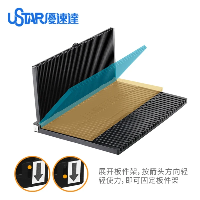 Multifunctional Folderable Storage Shelf for Assembly Model Panels Model Building Tools