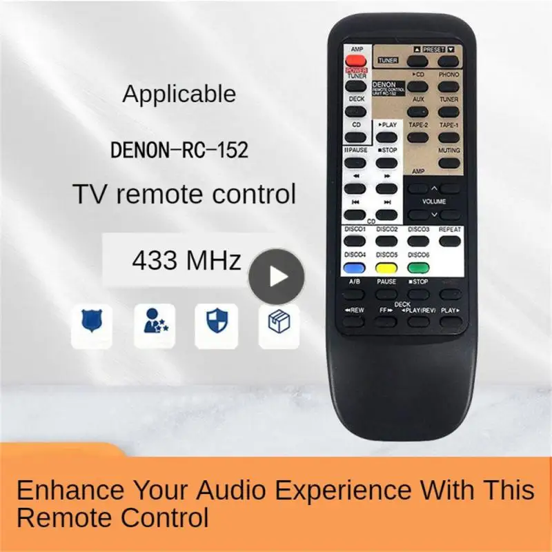 Telecomando Rc-152 Per Denon Pma-735R Pma 880R Pma680R Pma 425R Pma-980R Pma500 Pma-655R Pma1500Ae Fernbedienung