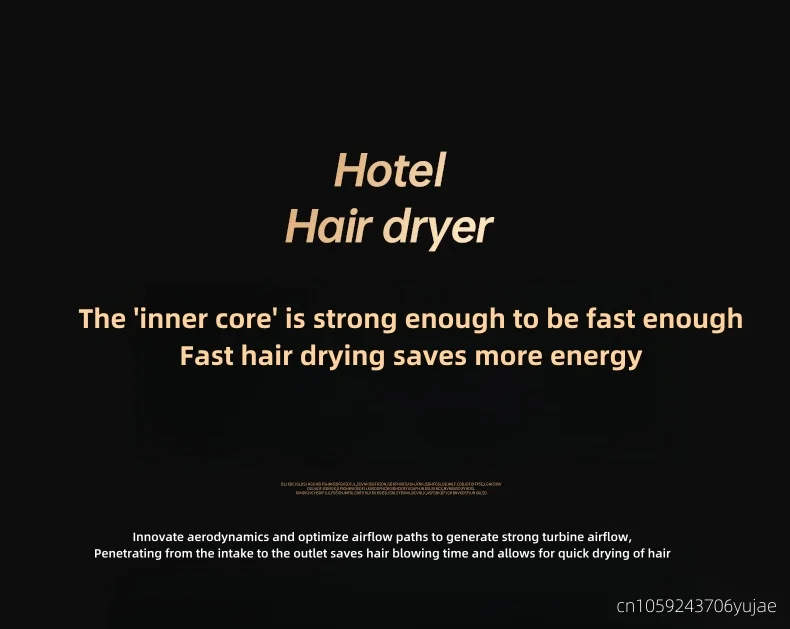 Latest Wall Mounted Non Perforated Hair Dryer For Hotels/Homestays, Household Ba