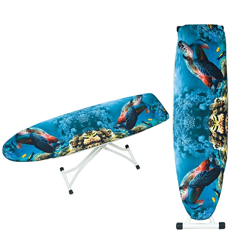 Description Picture 2 of itemIroning Board Cover Scorch Resistant, Extra Thick Cotton Iron Cover with Padding Heat Reflective Heavy Duty Pad Approx 140x50cm