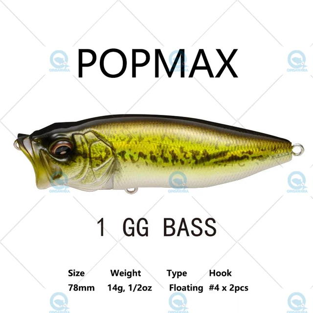 JAPAN Megabass POPX Floating FISHING Lure Top water Pencil Bait