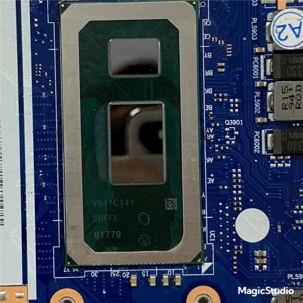 para Lenovo Ideapad S14515iwl V15-iwl Portátil Placa-mãe 4205u 5405u i3 i5 I78th Gen Cpu 4g-ram Fv440 Fs441 Fs540 Nm-c121 - Imagem 3