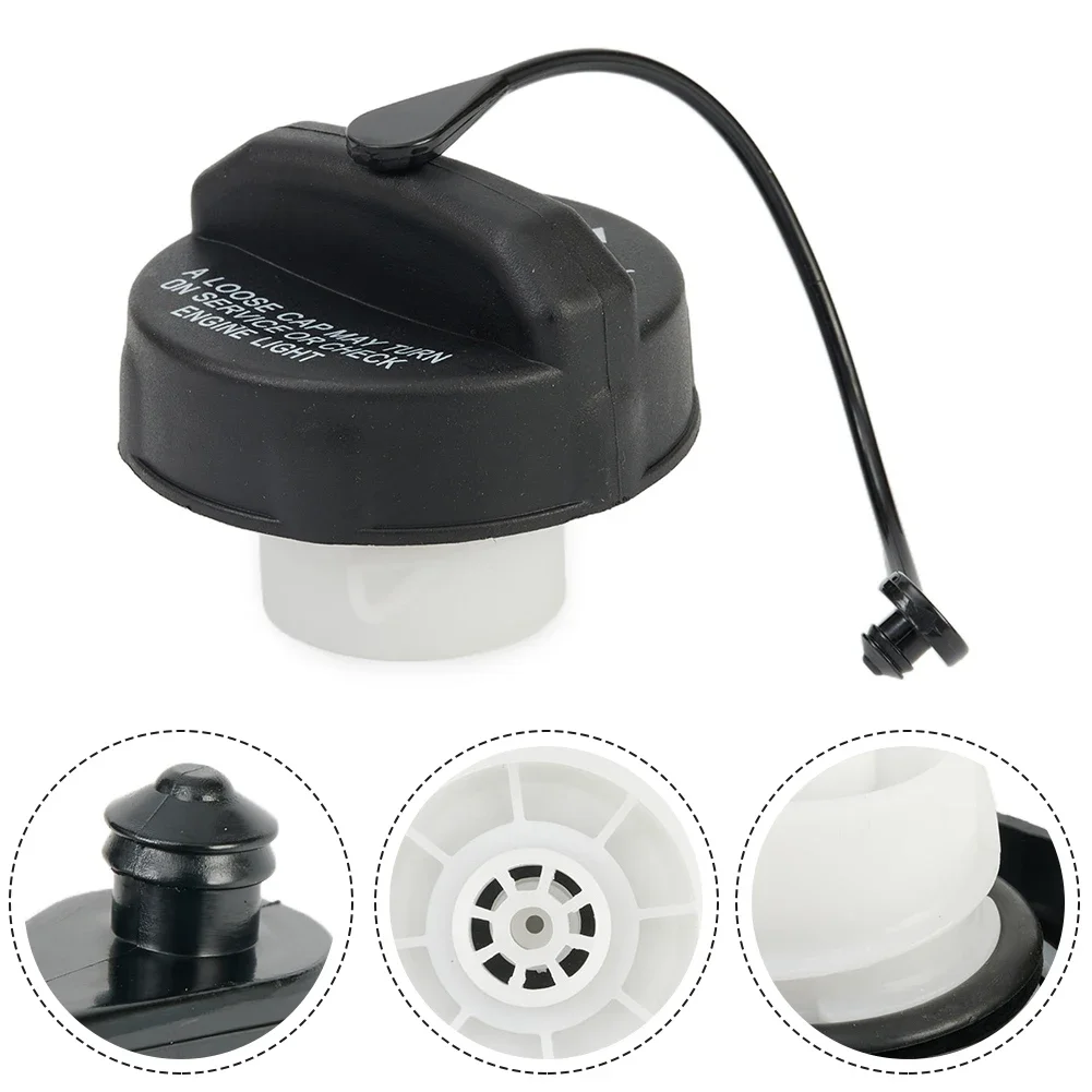 

1PCS Fuel Cap Fuel Filler Gas Cap With Tether For Jeep Wrangler JK TJ 52030387AB Replacement Car Fuel Delivery Accessories
