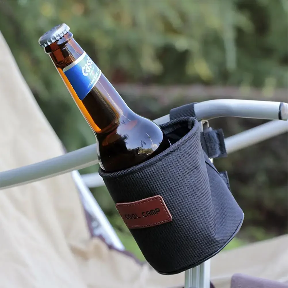 Description Picture 2 of itemOutdoor Camping Cup Holder Chair Cup Stand Support Fishing Chair Drinks Tray for Beach Fishing Camping Picnic Portable