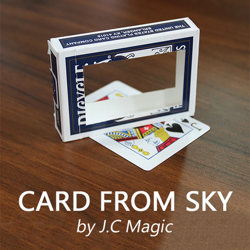 

Card from Sky by J.C Magic Illusions Close Up Magic Tricks Easy To Do Performer Beginner