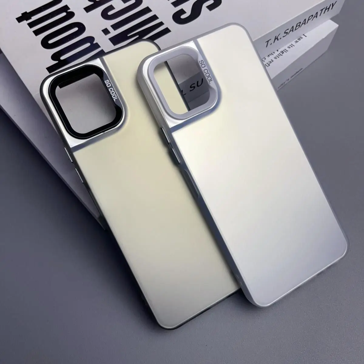 Premium Shockproof Phone Case - Anti-Fingerprint, Durable Protection Back Cover