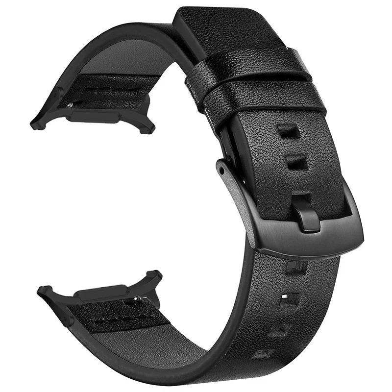 Premium Leather Strap for Business - No Gaps Design, 47mm Wristband Bracelet