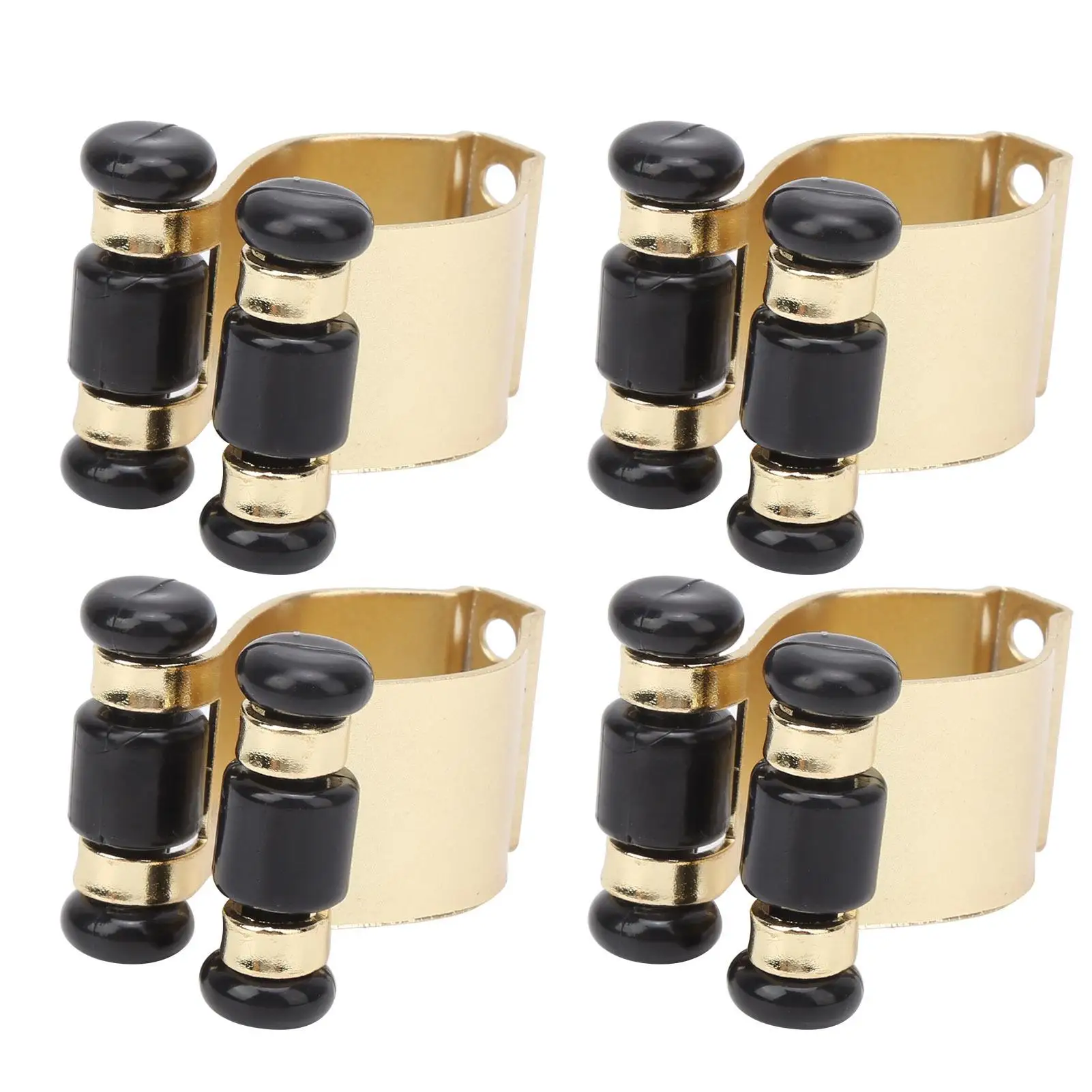 4PCS Wall-Mount Billiards Stick Clips-Pool Cue Holder Rack, Iron Accessories for Billiard Supplies