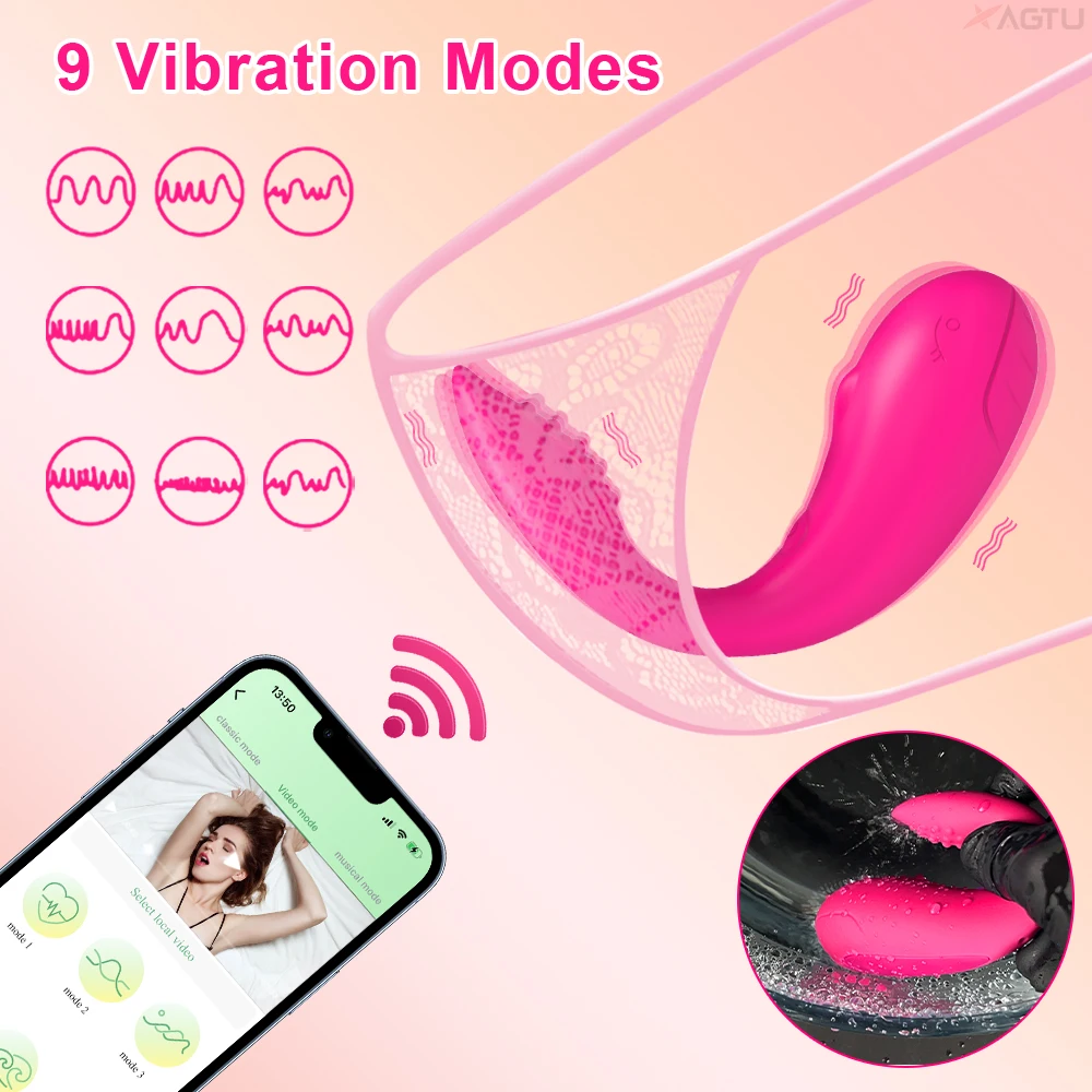 Sex Toy APP Control Vibrator for Women Clitoris Stimulator Dildo Sex Machine Penetration Vagina