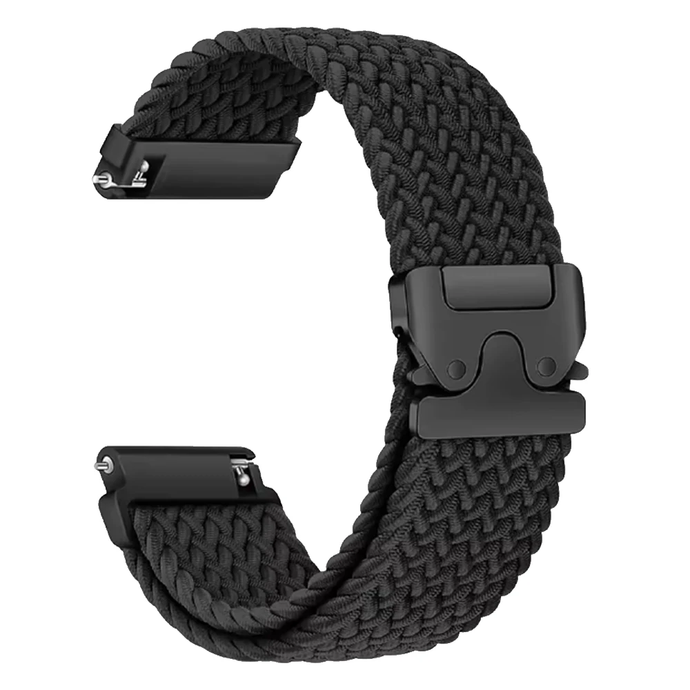 Nylon Braided Strap - 20mm & 22mm Adjustable Watchband