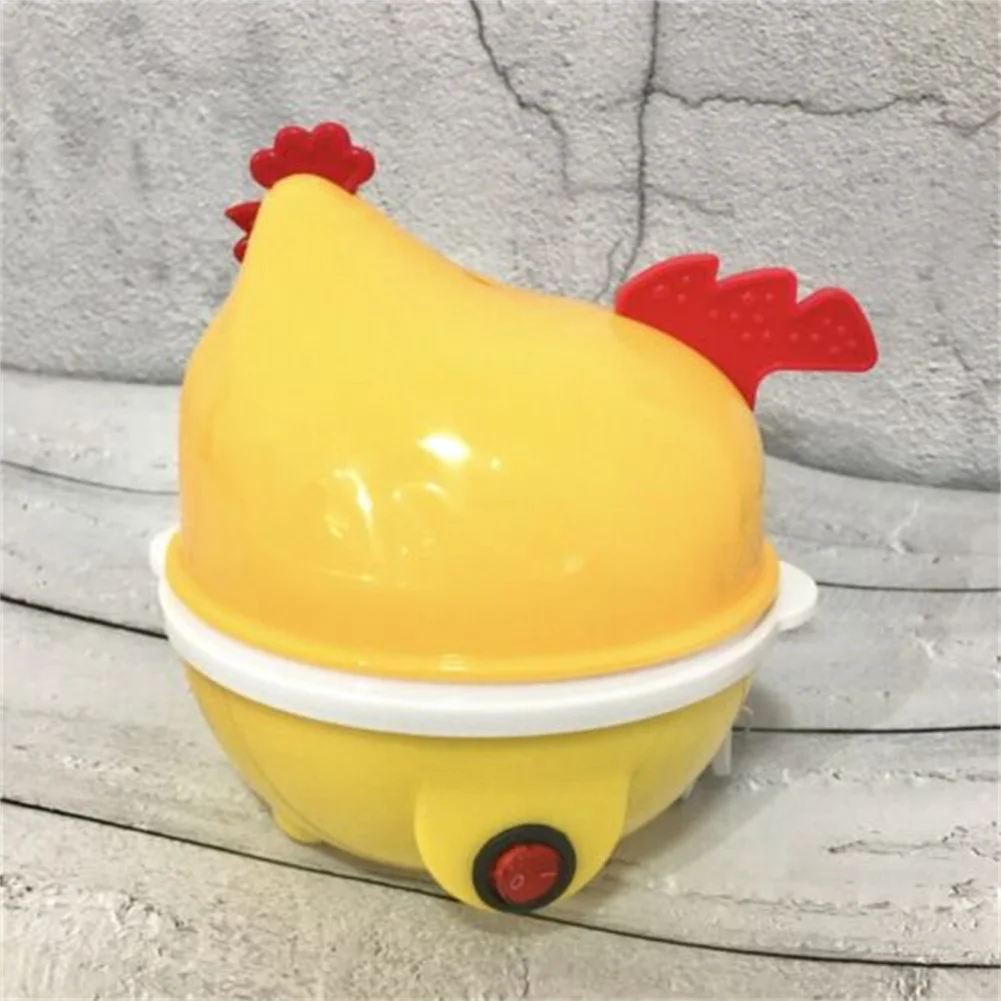 Electric Egg Cooker Boiler 7 Cavities Cute Chicken Shape Non Stick Auto-off Egg Steamer Indicator Light egg cooker electric egg cooker