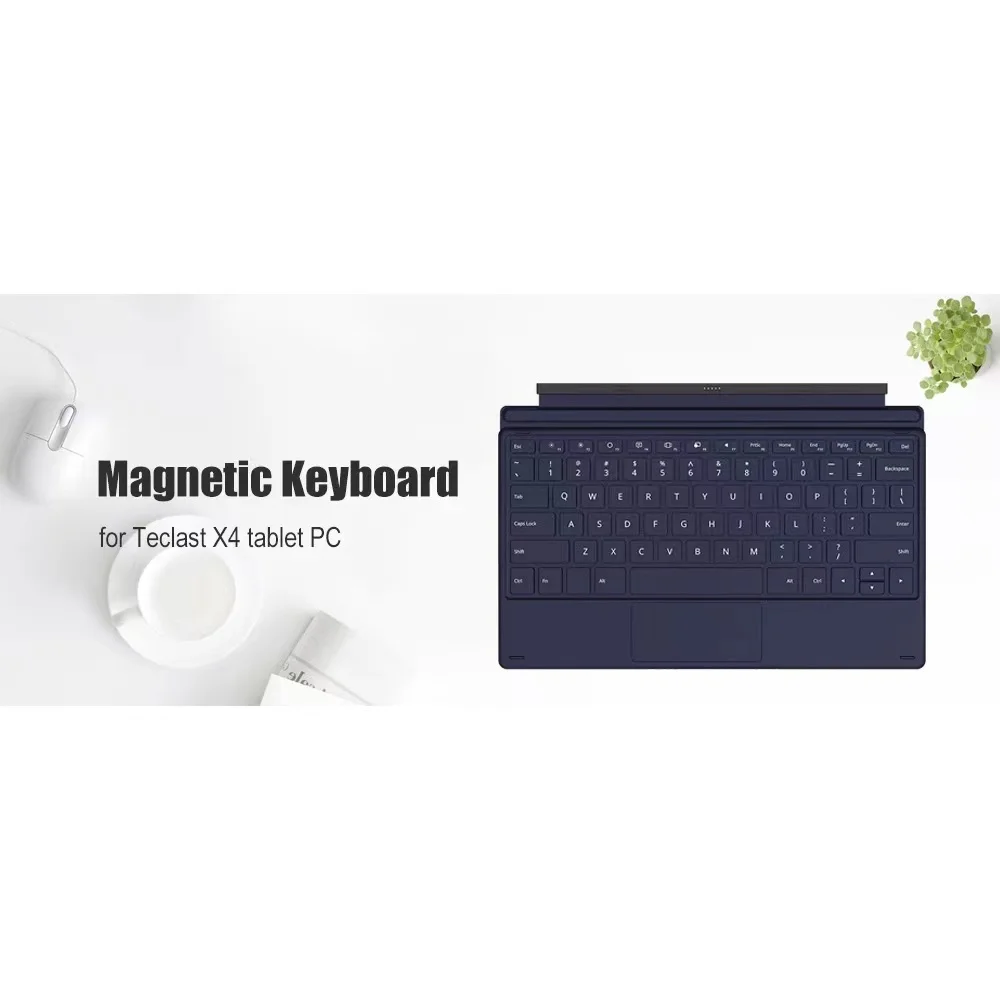 Teclado Magnético Resistente à Sujeira Teclast x4 Tablet Atração t4 para Teclast x4 Tab Original - Imagem 4