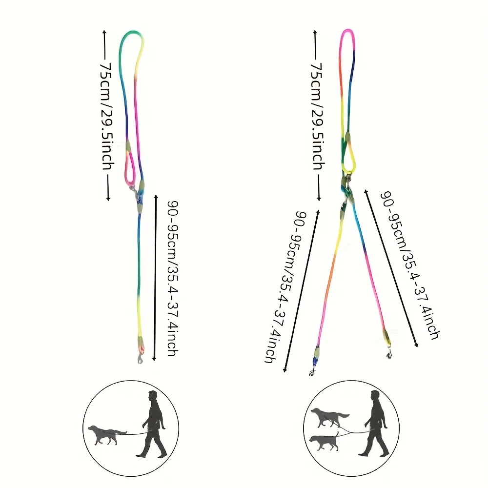 Two-in-One Elastic Dog Leash 3