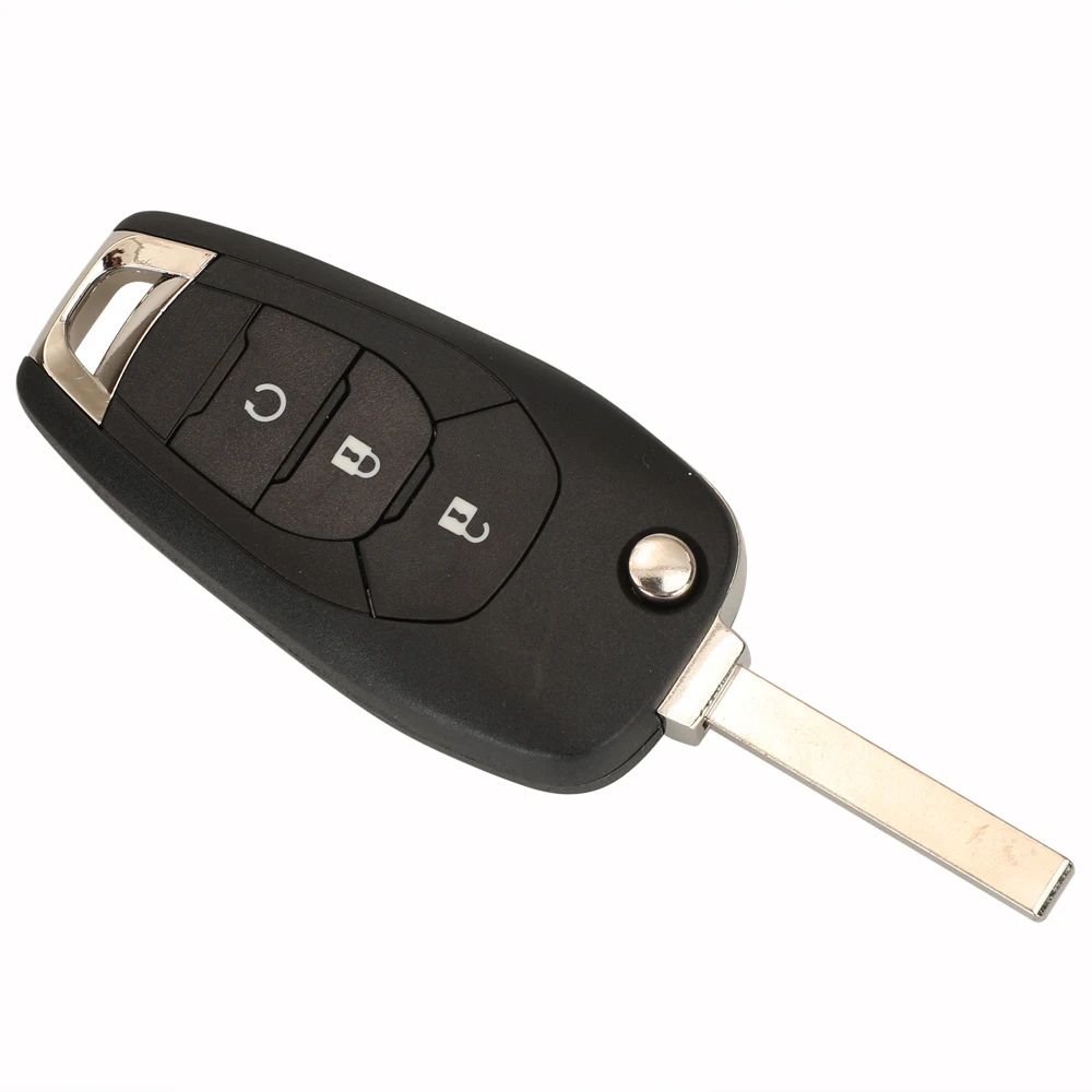Keyforkess 30pcs pieghevole 3/4BTN telecomando portachiavi per Chevrolet Trax Spark Cruze Trailblazer Sonic Trailblazer Malibu per GM - S8c414200c6244c92b7574b1d49005bb1Q