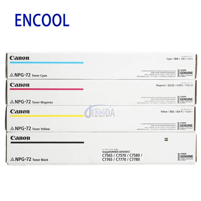 Original For Canon NPG-72 Toner Cartridge IRC7565 C7570 C7580 
