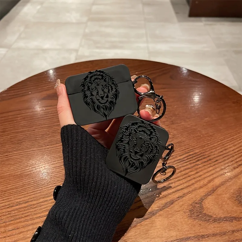 Soft Anti Drop Case for Wireless Earphones with Keychain