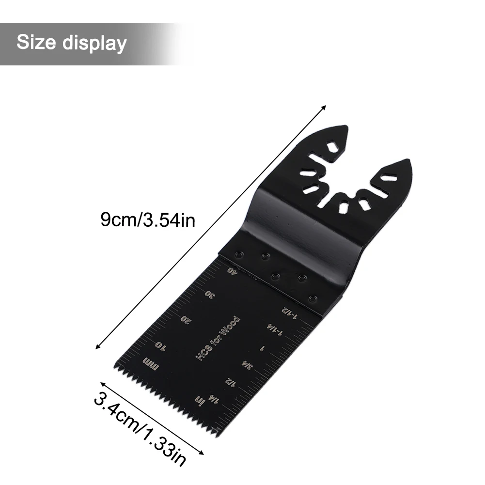 

Oscillating Multi Tool Blades 10pcs Blade Cutter Cutting Blades For Wood Metal Plastic Cutting High Carbon Steel