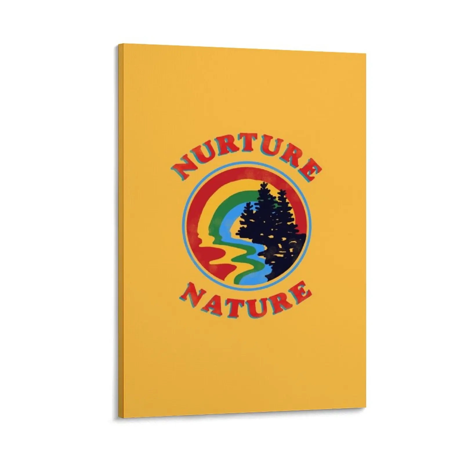 

nurture nature vintage environmentalist design Canvas Painting bedroom decor poster decorative pictures for the room