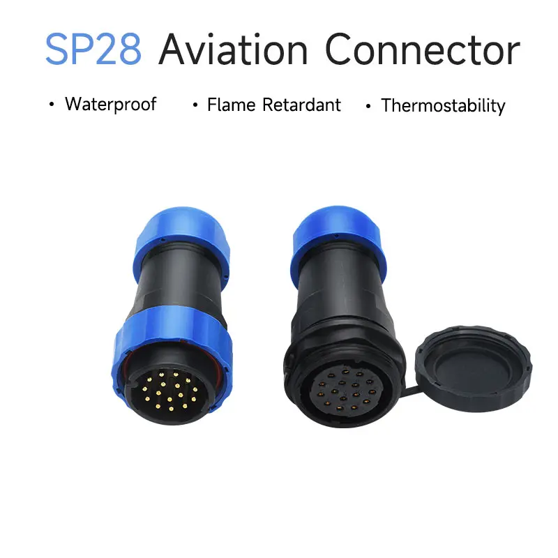 SP28, IP68 waterproof cable connector