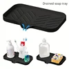 1PC Silicone Drain Rack, Kitchen Sink Sponge Tray, Easy to Clean, Suitable for Kitchen, Bathroom 1