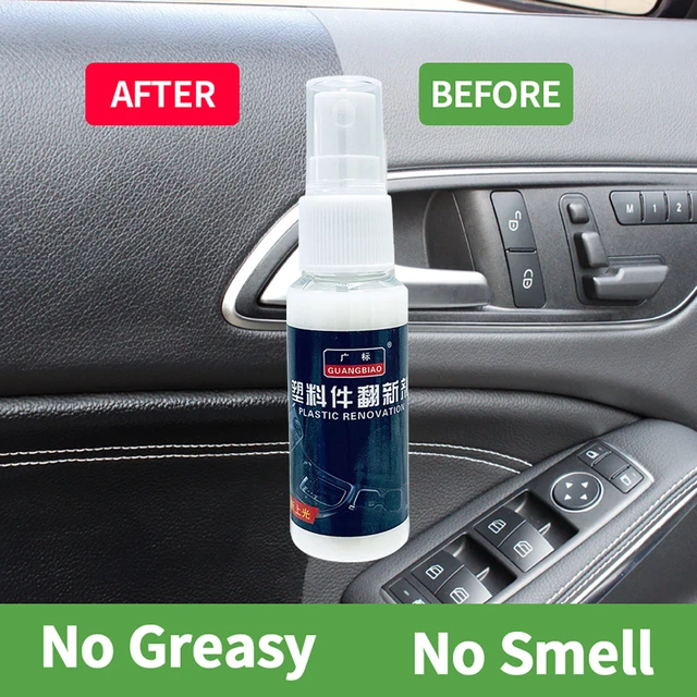 Car Plastic Restorer Leather Foam Cleaner Spray Leather Restoration Agent  Plastic Renovator Car Detailing Accessories Tool HGKJ - AliExpress