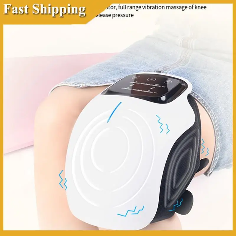 Electric Knee Massager Physiotherapy Infrared Knee Pads For Relief Heating Temperature Air Pressure Elbow Leg Massage-A02P