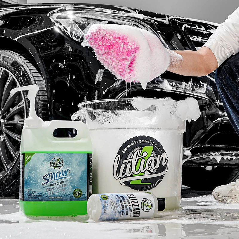Composite Fibre Gloves (Rose)-Composite Fiber Car Wash Gloves 5