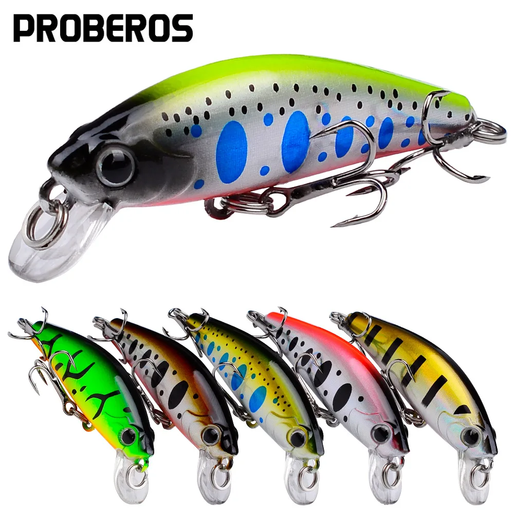 

Submerged Minolua bait 5 .6cm 6.8g long cast lure fake bait bionic plastic hard bait