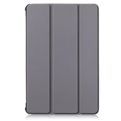 Premium Protective Tablet Cover with Smart Sleep/Wake & Folding Stand, PU Leather 11-Inch Case for Teclast T50HD 2024 (Grey)
