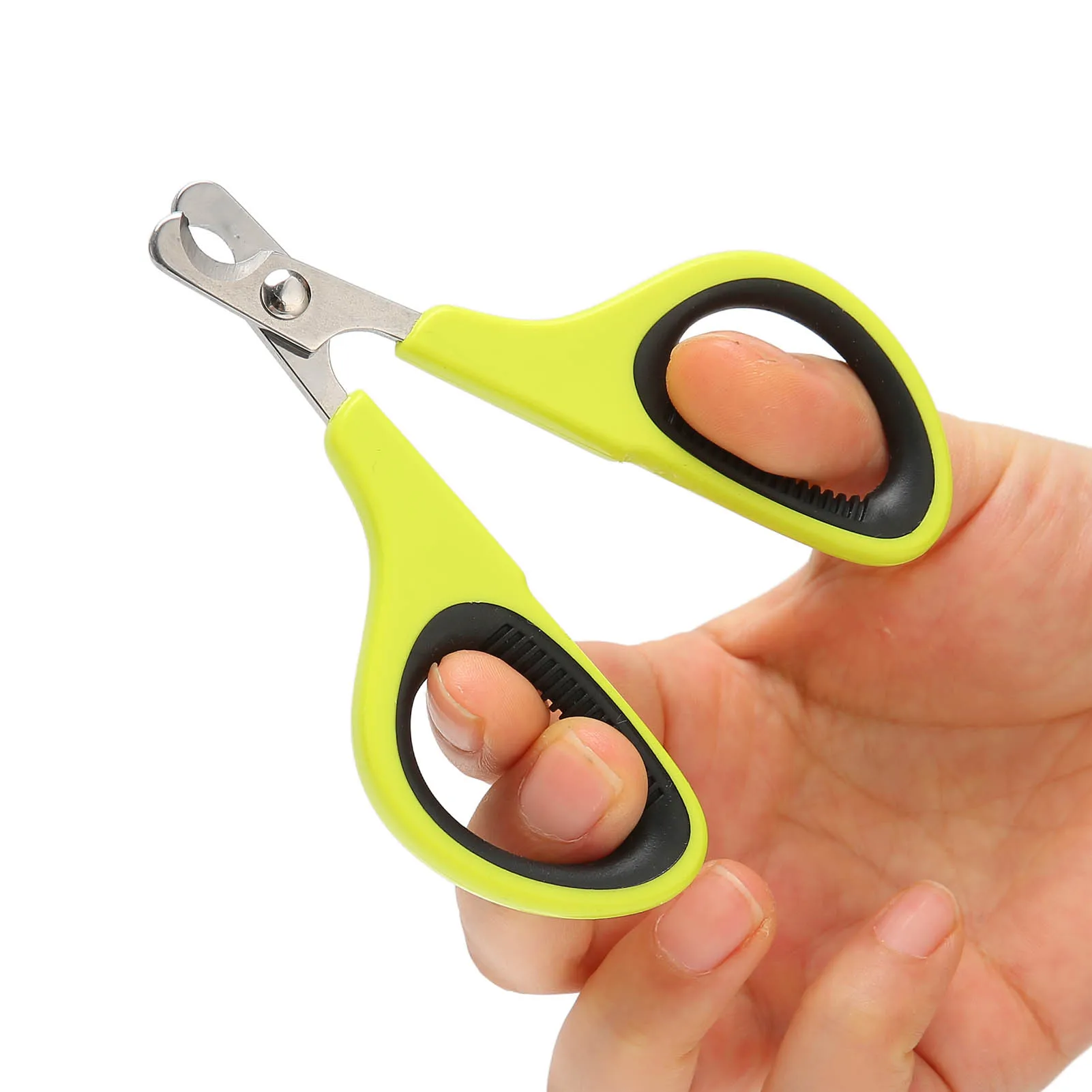Pet Nail Clipper Stainless Steel Ergonomics Streamlined Design Pet Claw Trimmer For Small Cats Dogs