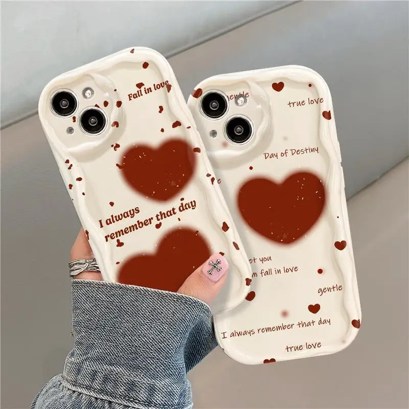 

Oil Painting Love Mobile Phone Case Suitable for iPhone15 14 13 12 11 X Mobile Phone Protective Cover Dust-Proof and Wear-Proof