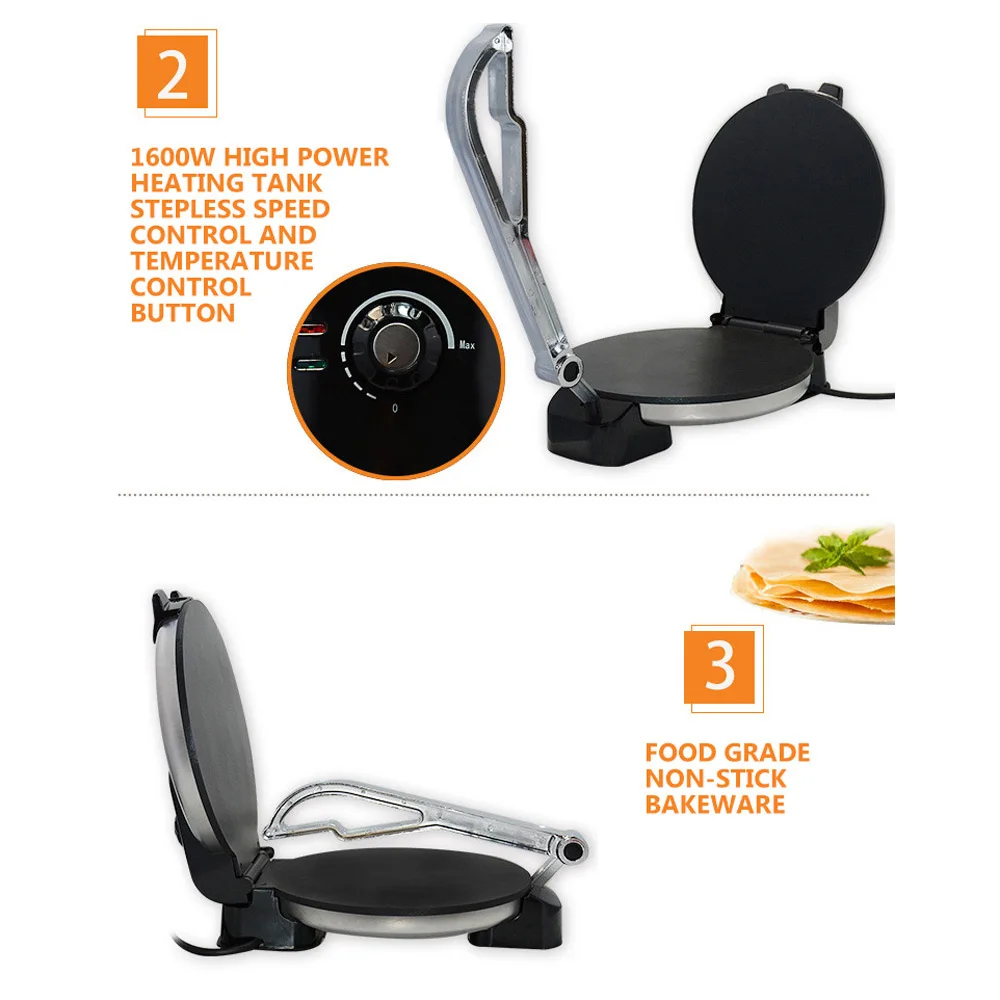 Home Pizza Maker Spring Cake Sandwich Pancake Pancake Maker Barbecue Steak Electric Baking Pan