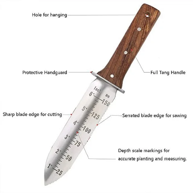 Gardening Trowel Small Hand Shovel Lightweight Garden Trowel Garden Tool for Outdoor Backyard Transplanting Planting 5