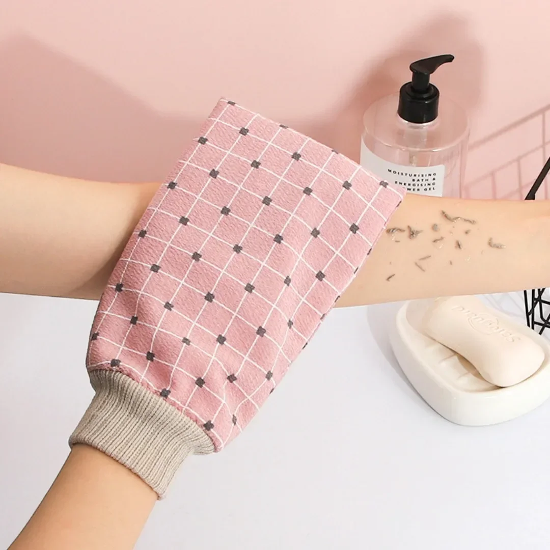 Bath For Peeling Exfoliating Body Scrubber Glove Body Wash Mitt Rub Dead Skin Gloves For Shower Back Scrubber SPA Washcloth